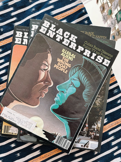 Vintage Black Enterprise Magazines (Please Select)