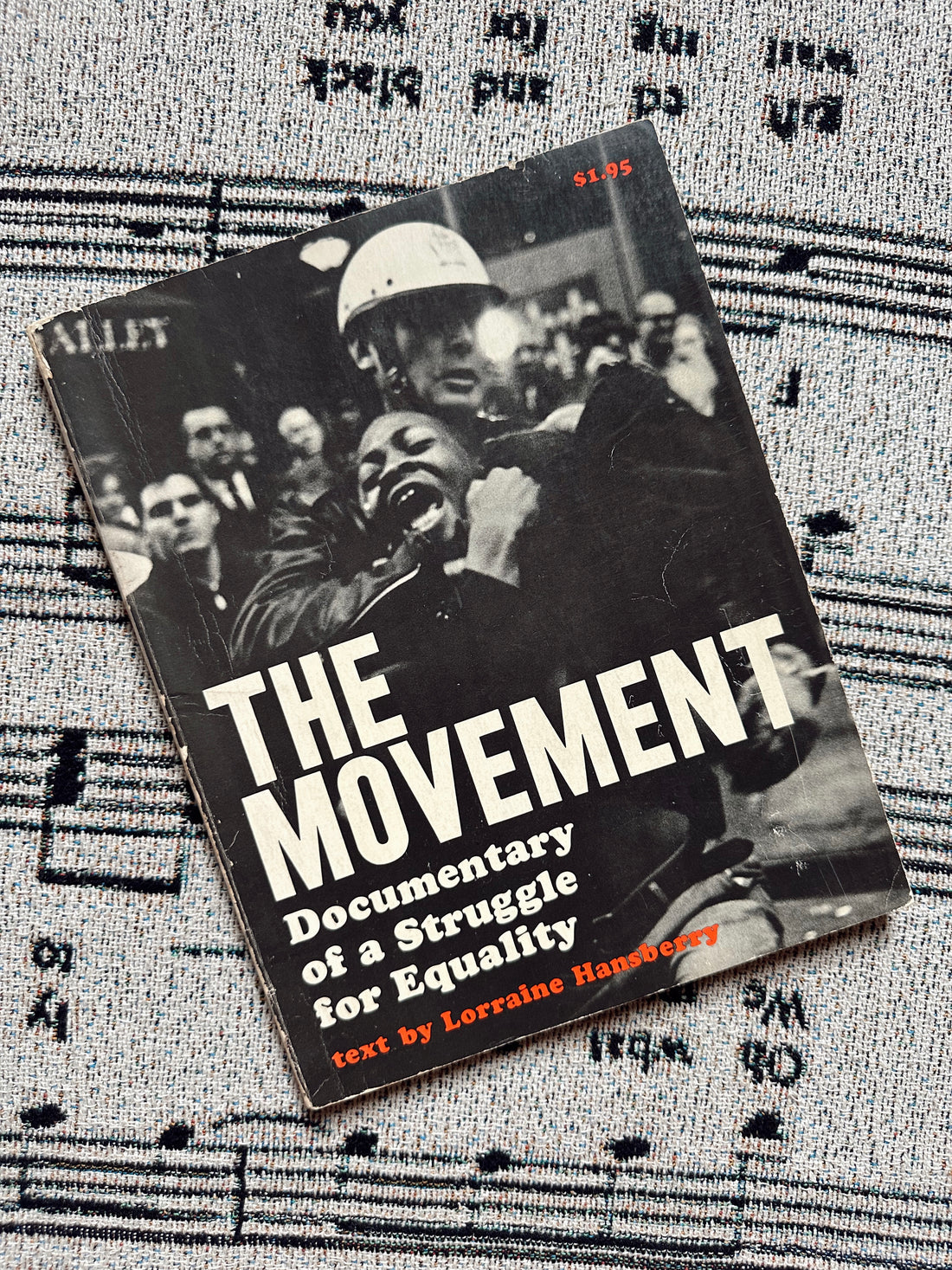 Vintage Rare Softcover “The Movement: Documentary of A Struggle For Equality&quot; by Lorraine Hansberry (First Edition, 1964)