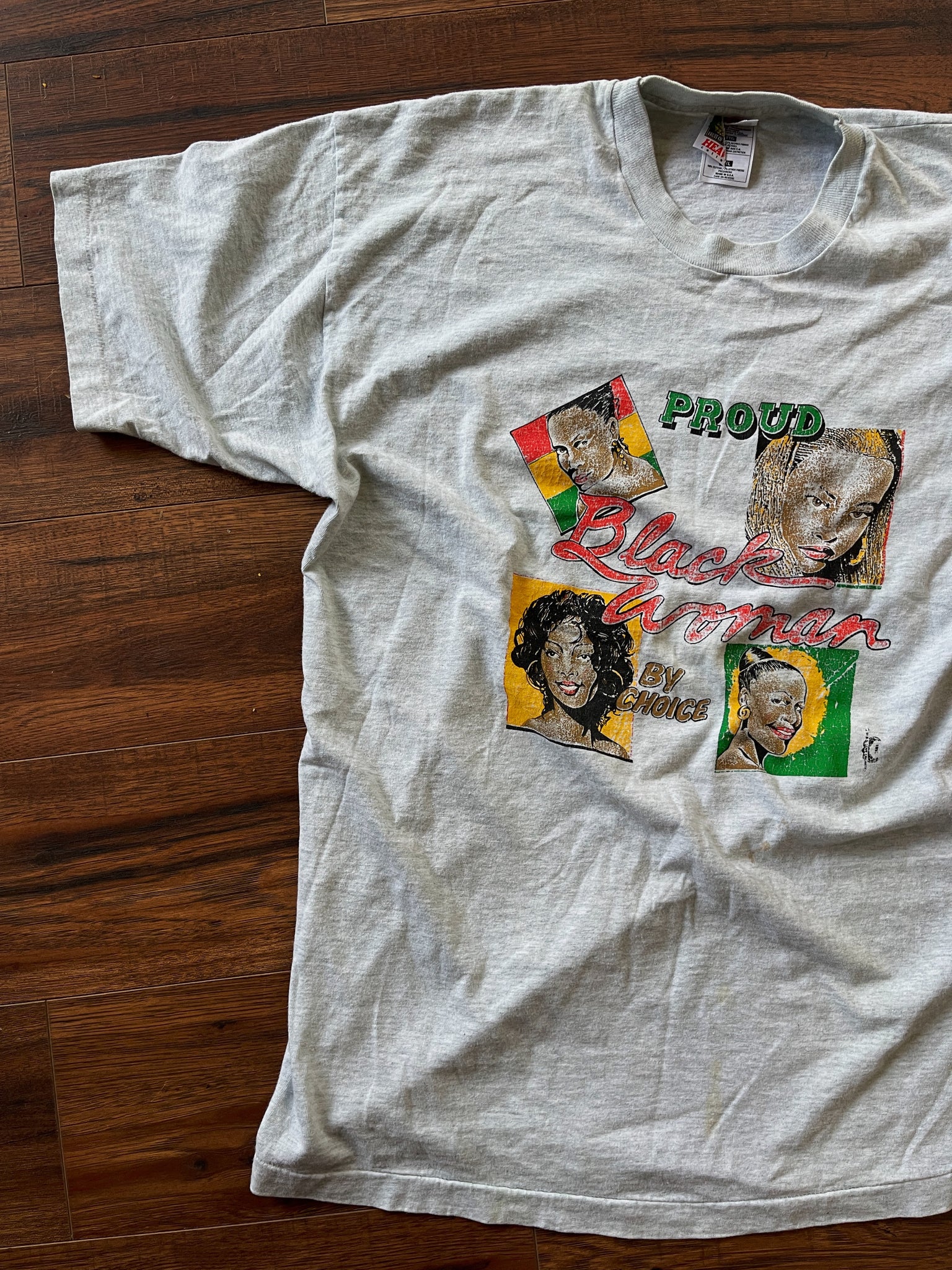 Vintage "Proud Black Woman By Choice" T-Shirt (1990's)