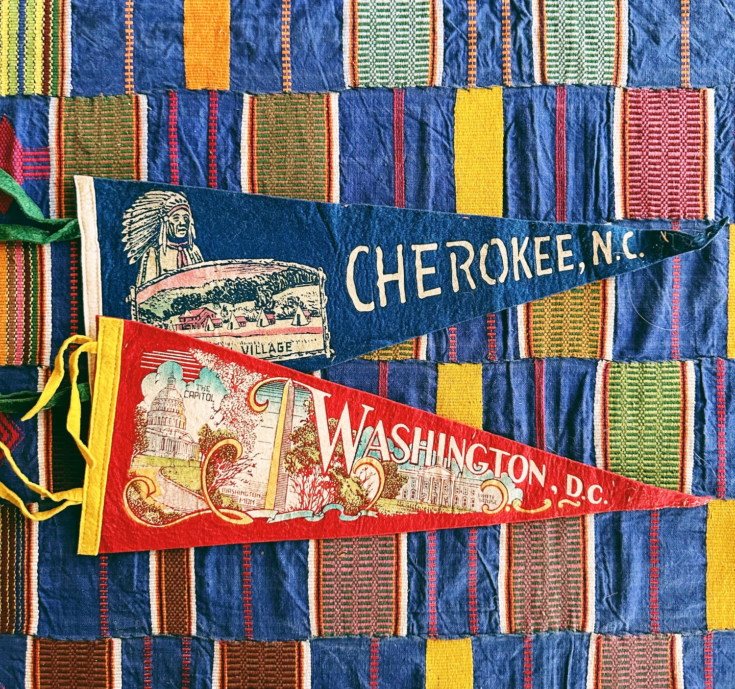 Vintage Washington, D.C. Souvenir Pennant