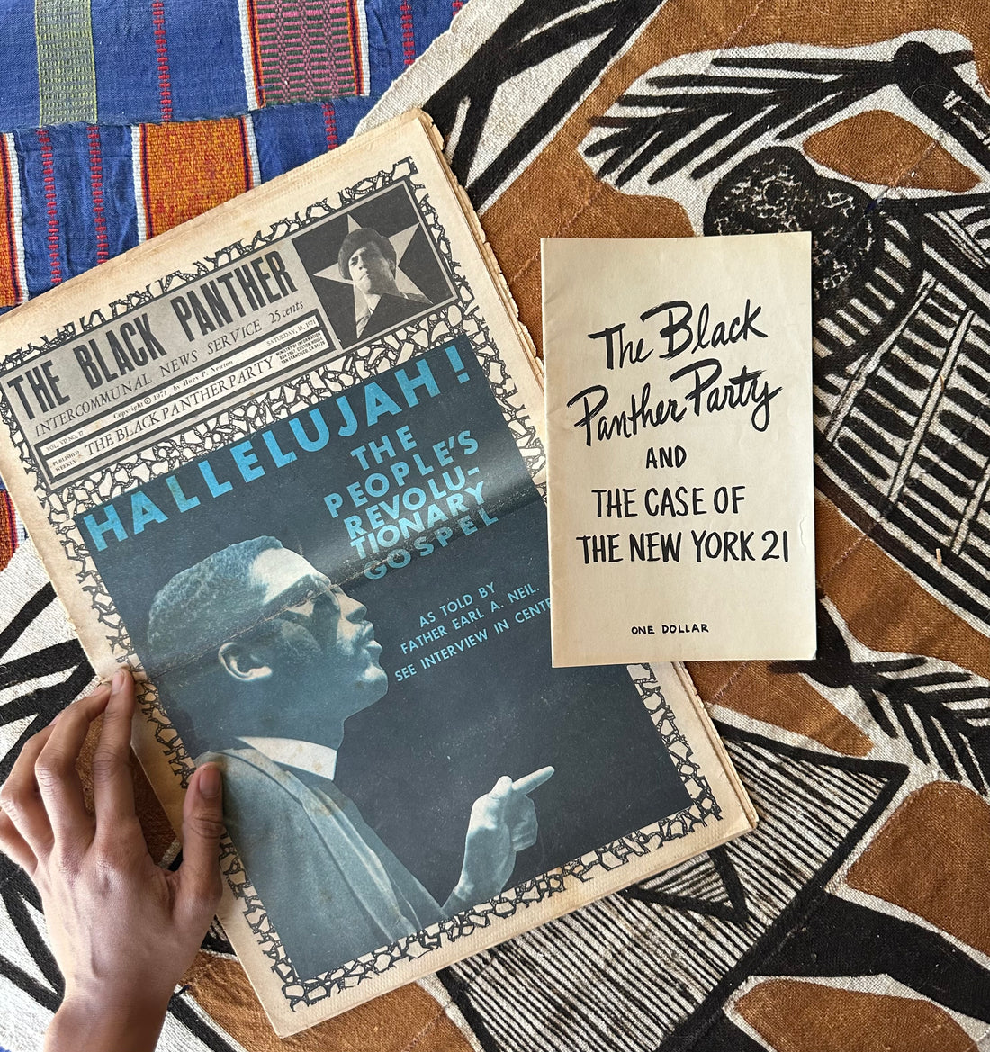Vintage Assorted Black Panther Party Ephemera (Please Select)