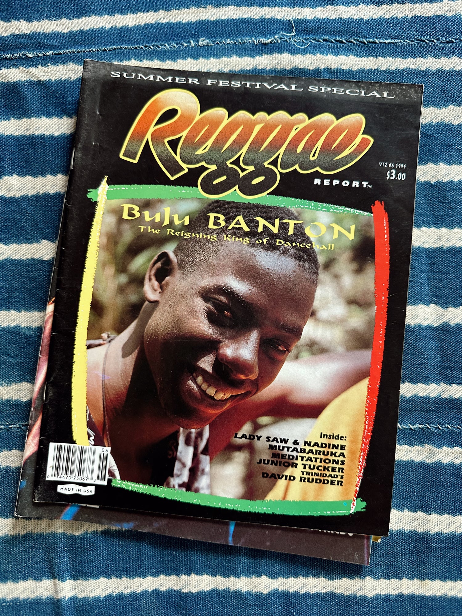 Vintage The Beat Reggae Magazine // Please Select