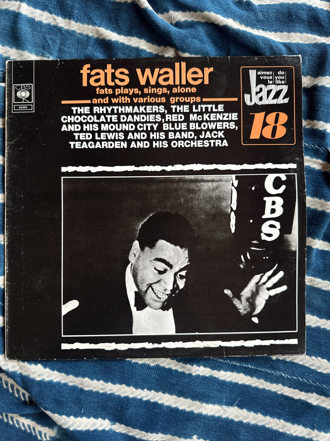 Vintage Fats Waller Vinyl Records (Please Select)