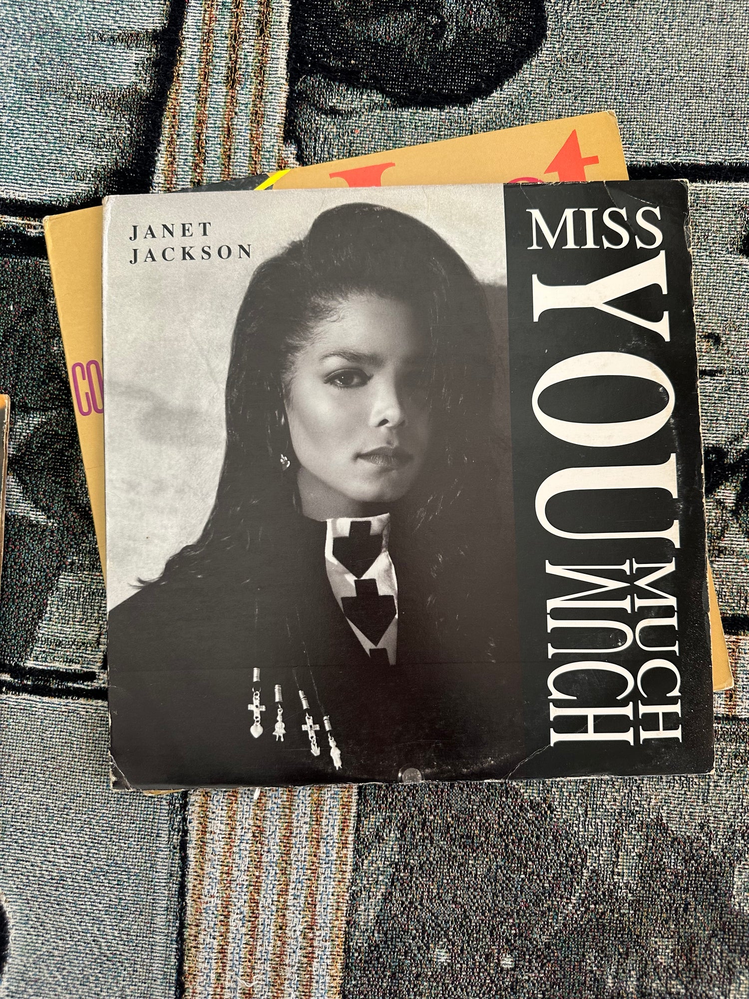 Vintage Janet Jackson Vinyl Records // Please Select