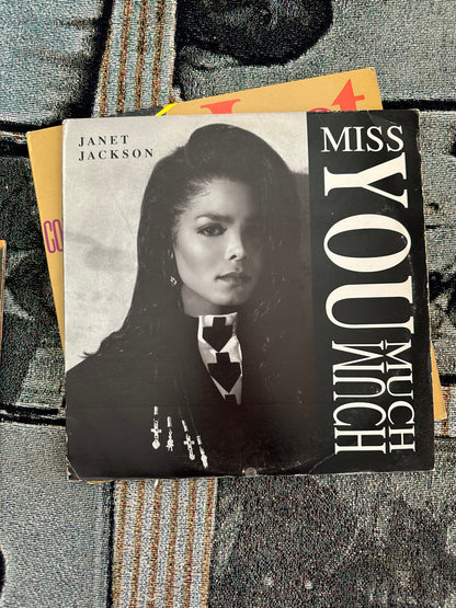 Vintage Janet Jackson Vinyl Records // Please Select