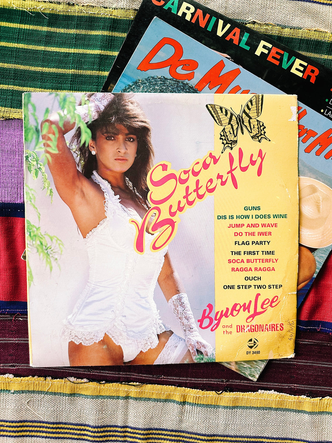 Vintage Soca, Reggae Vinyl Record Bundle (3 records)