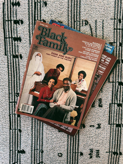 Vintage Black Family Magazine (Please Select)