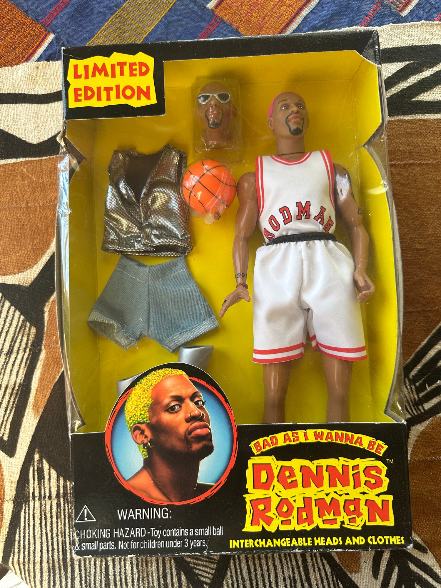 Vintage Dennis Rodman Action Figure/Doll