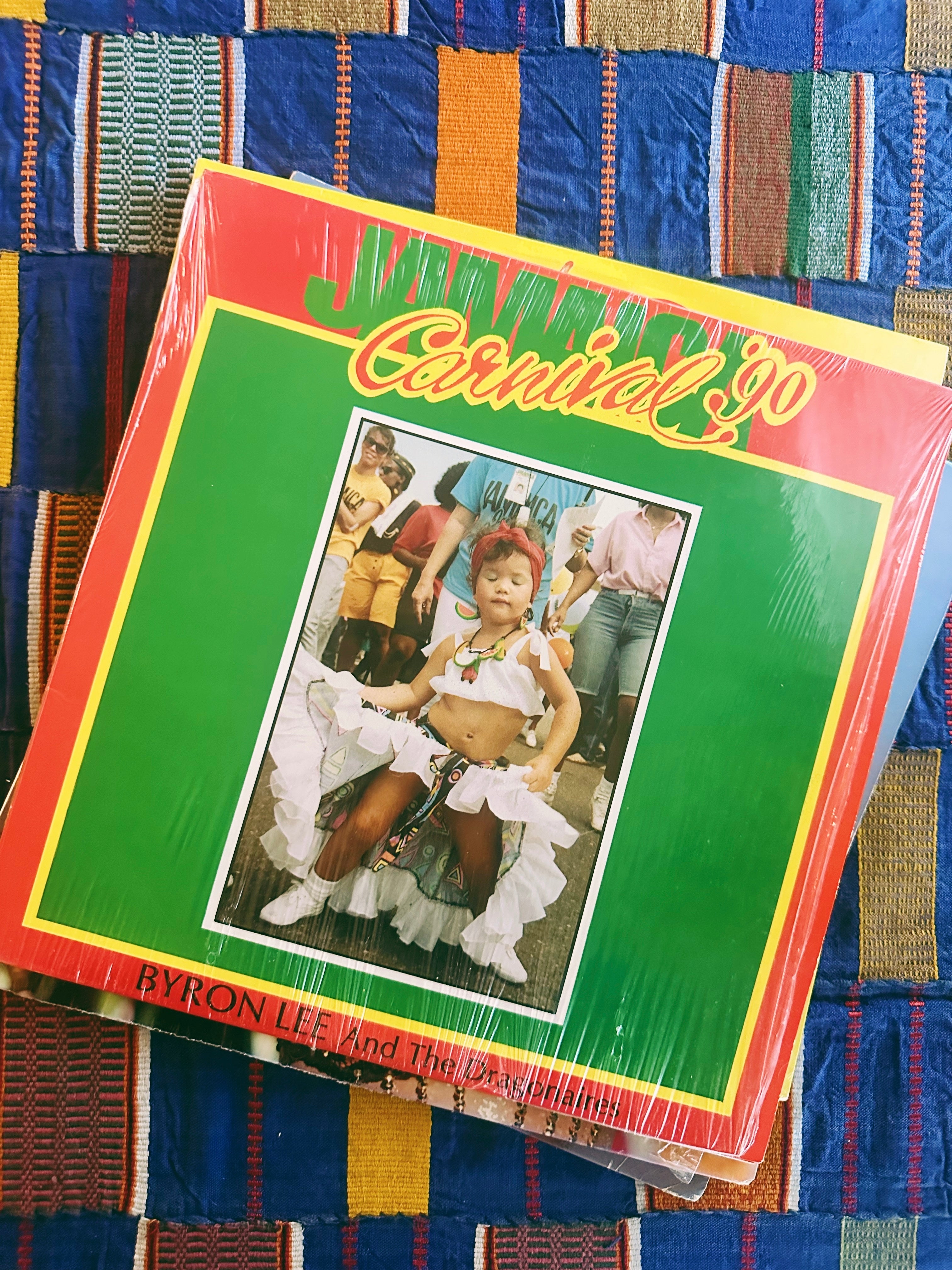 Vintage Assorted Reggae Vinyl Records