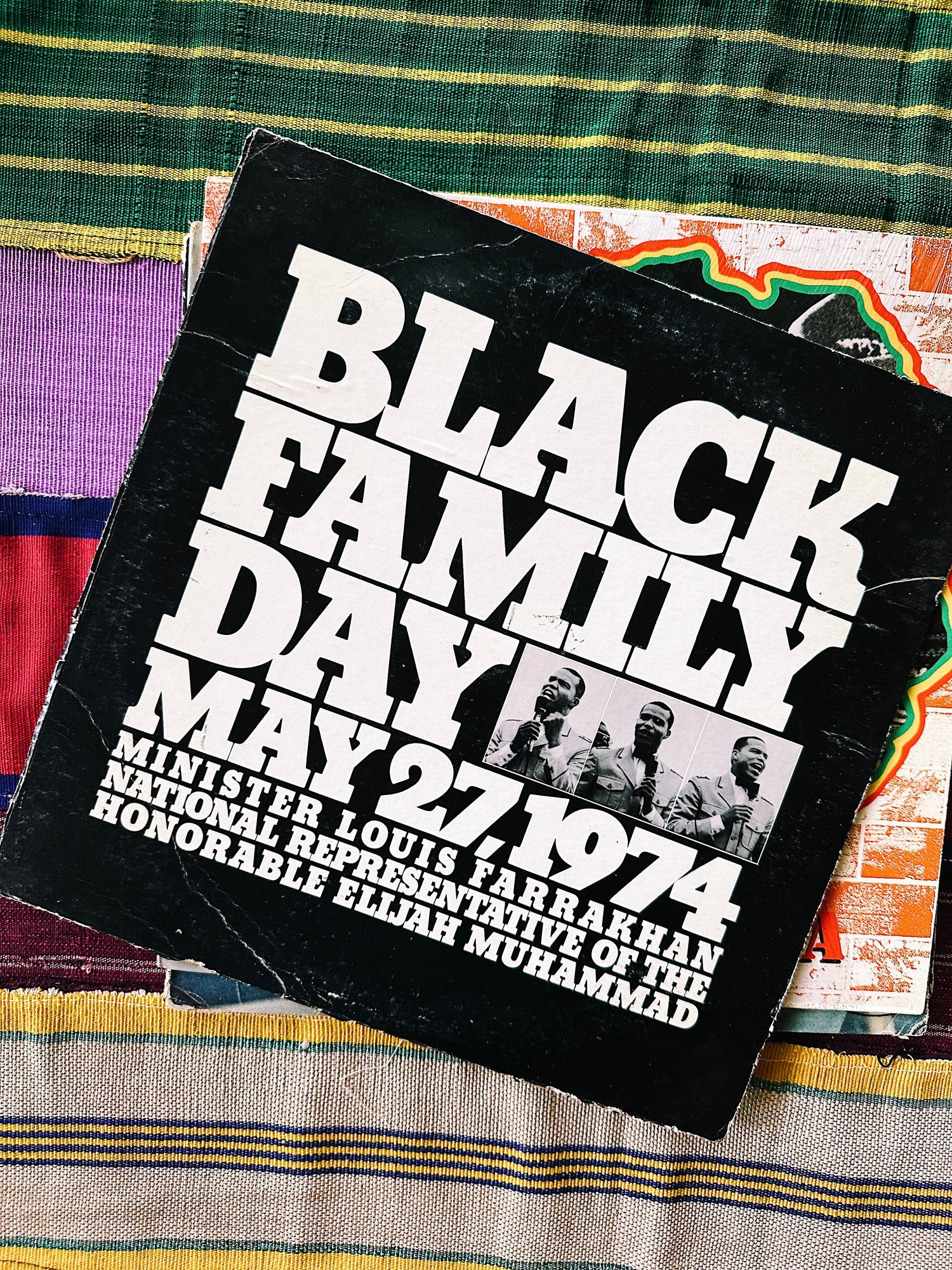 Vintage Assorted Black Power Vinyl Records (Please Select)
