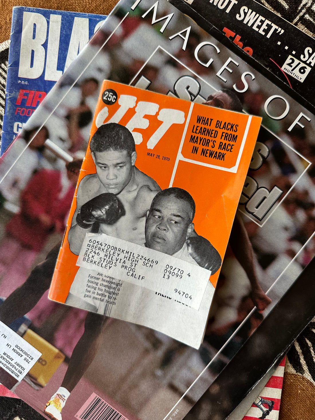 Assorted Vintage Sports Magazine Covers - Please Select