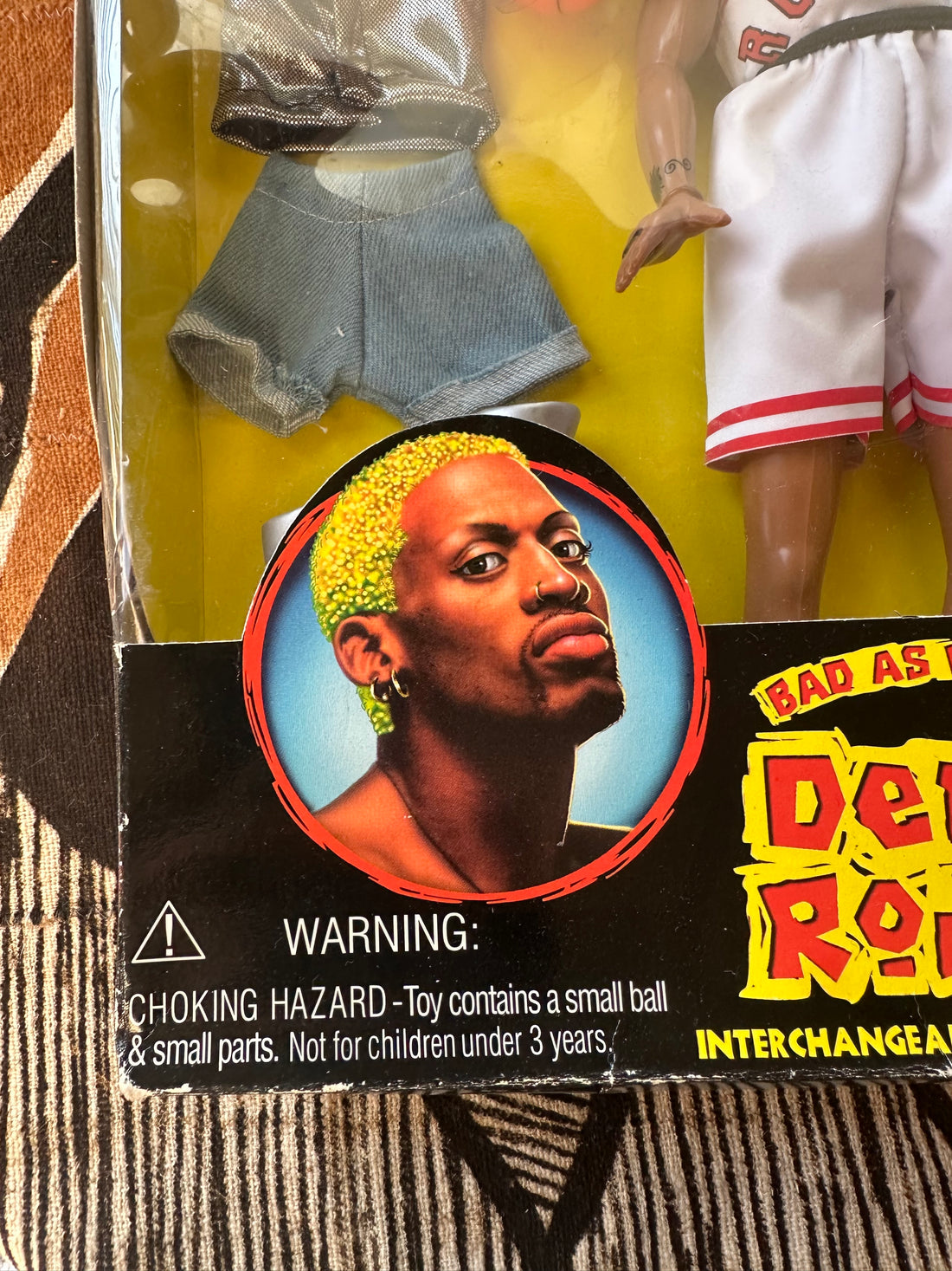 Vintage Dennis Rodman Action Figure/Doll
