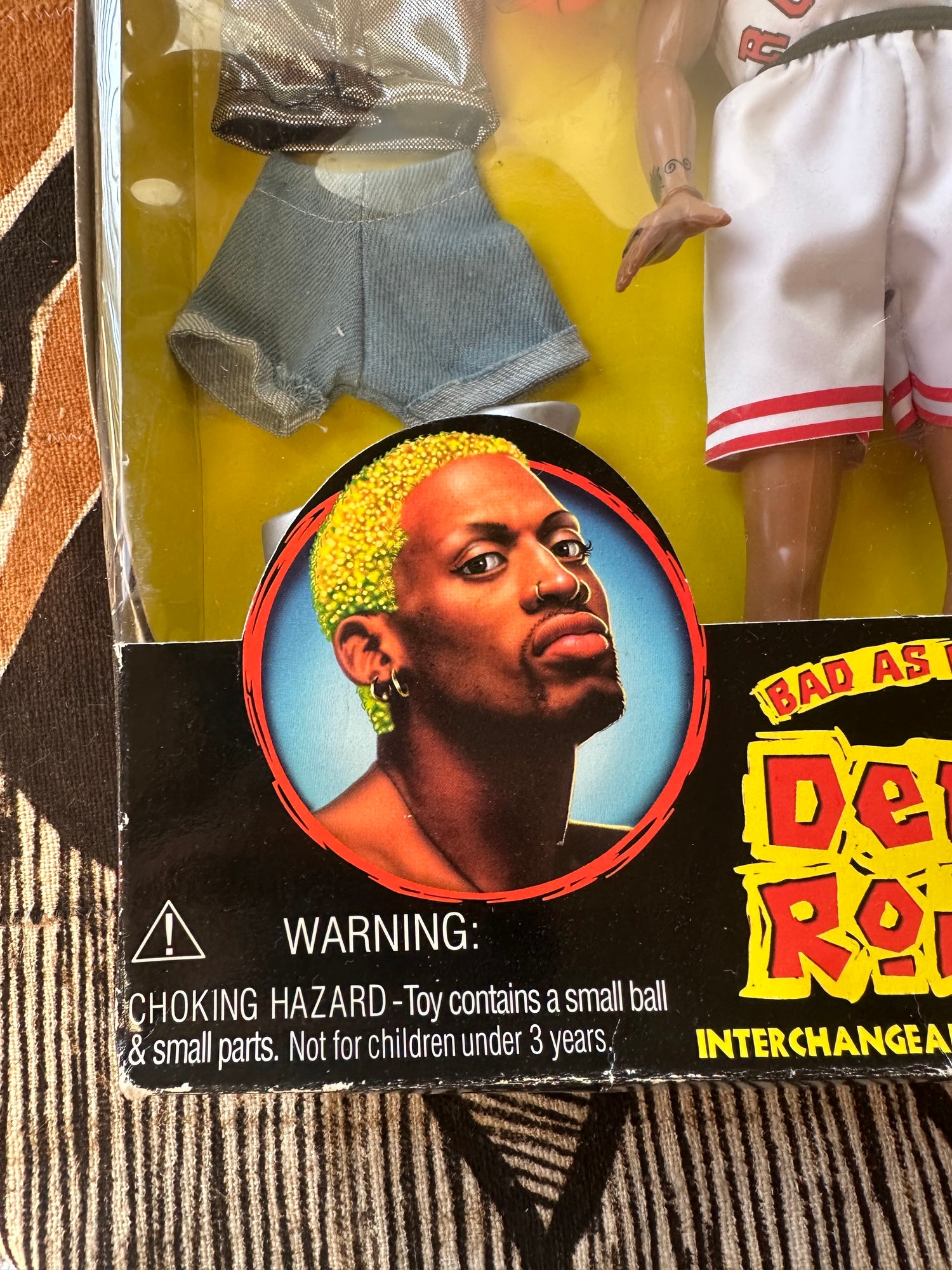 Vintage Dennis Rodman Action Figure/Doll