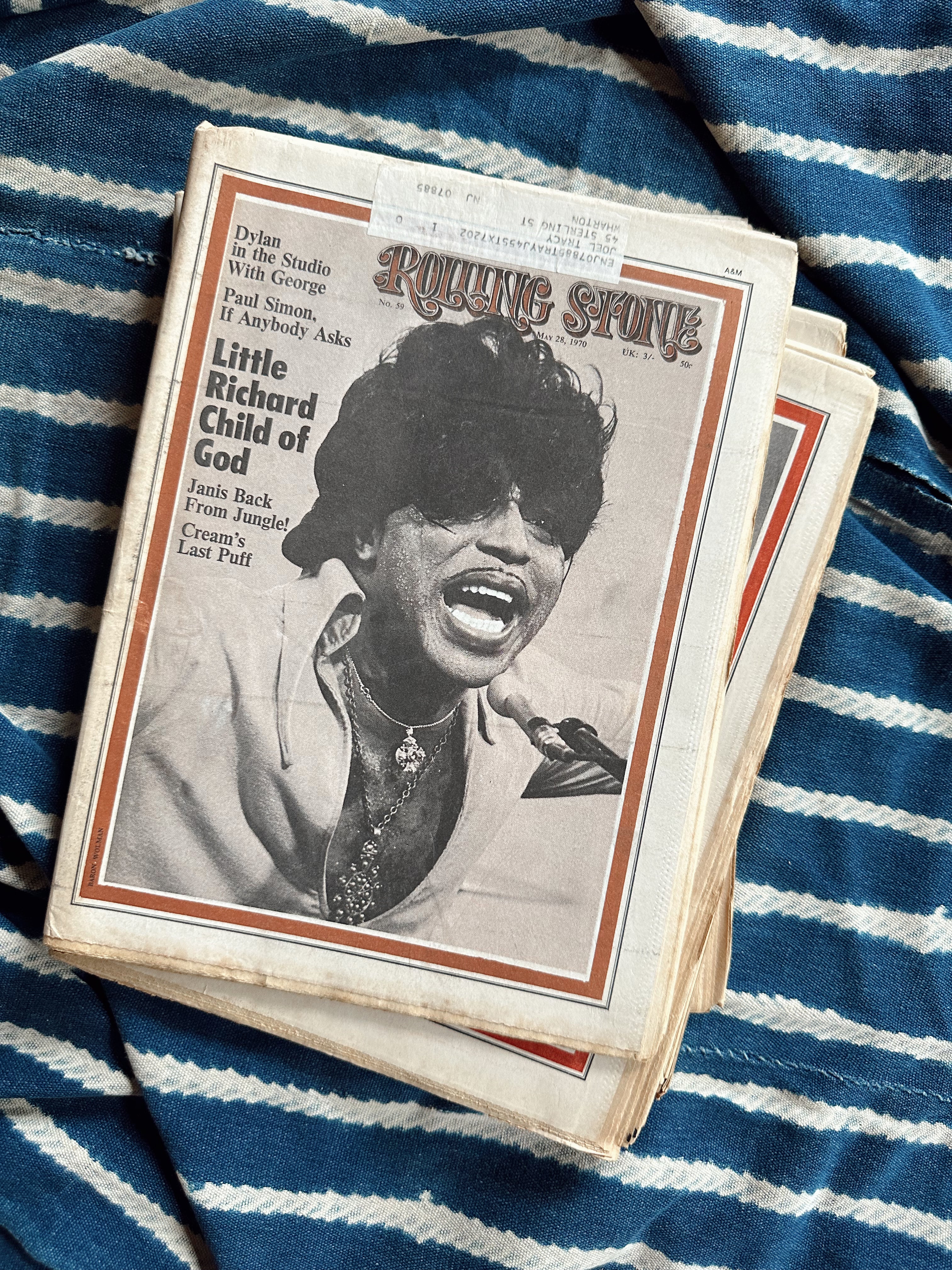 Vintage Rolling Stone Magazine - Newspaper (Please Select)