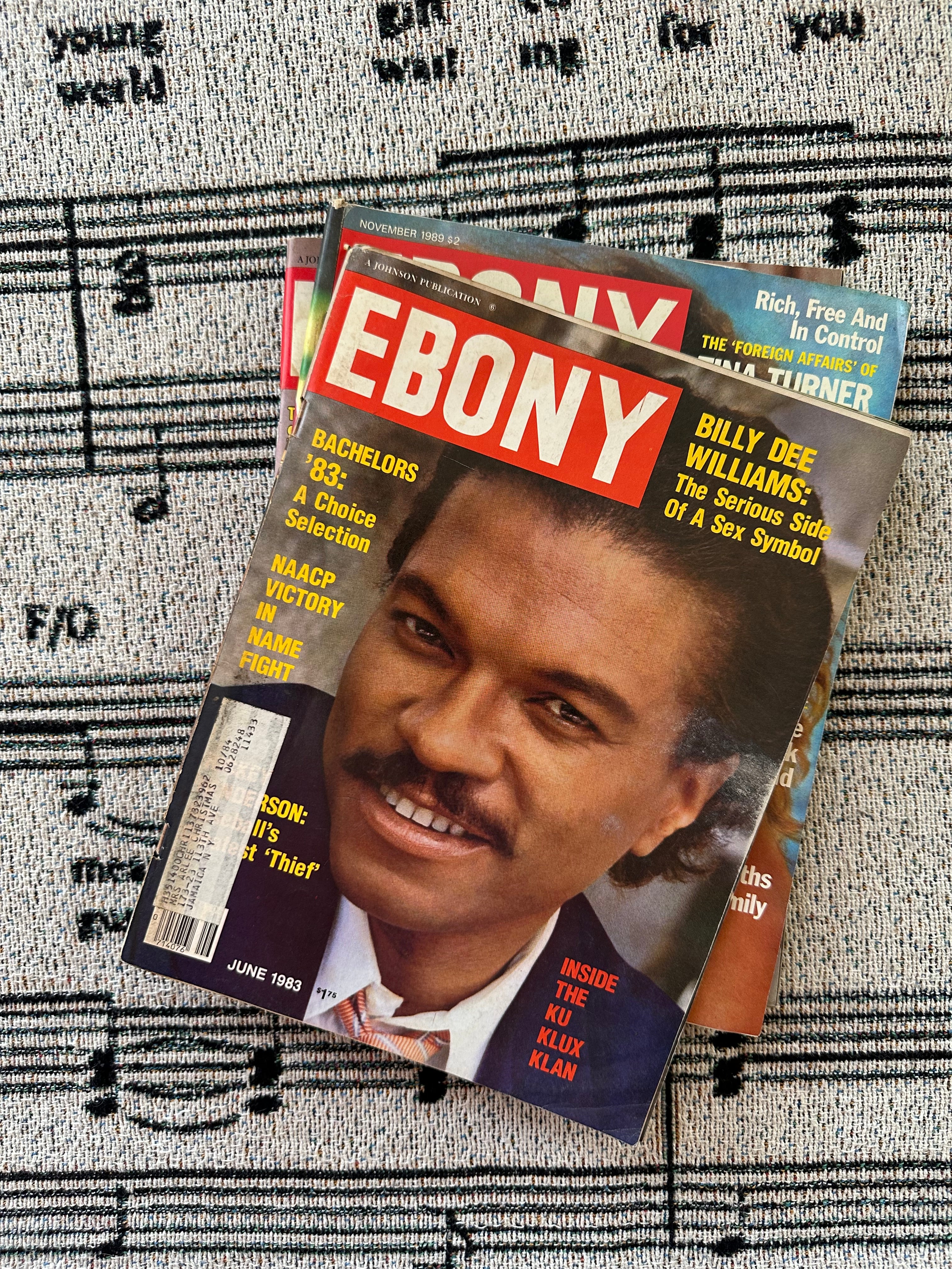 Assorted Vintage Ebony Magazines (Please Select)