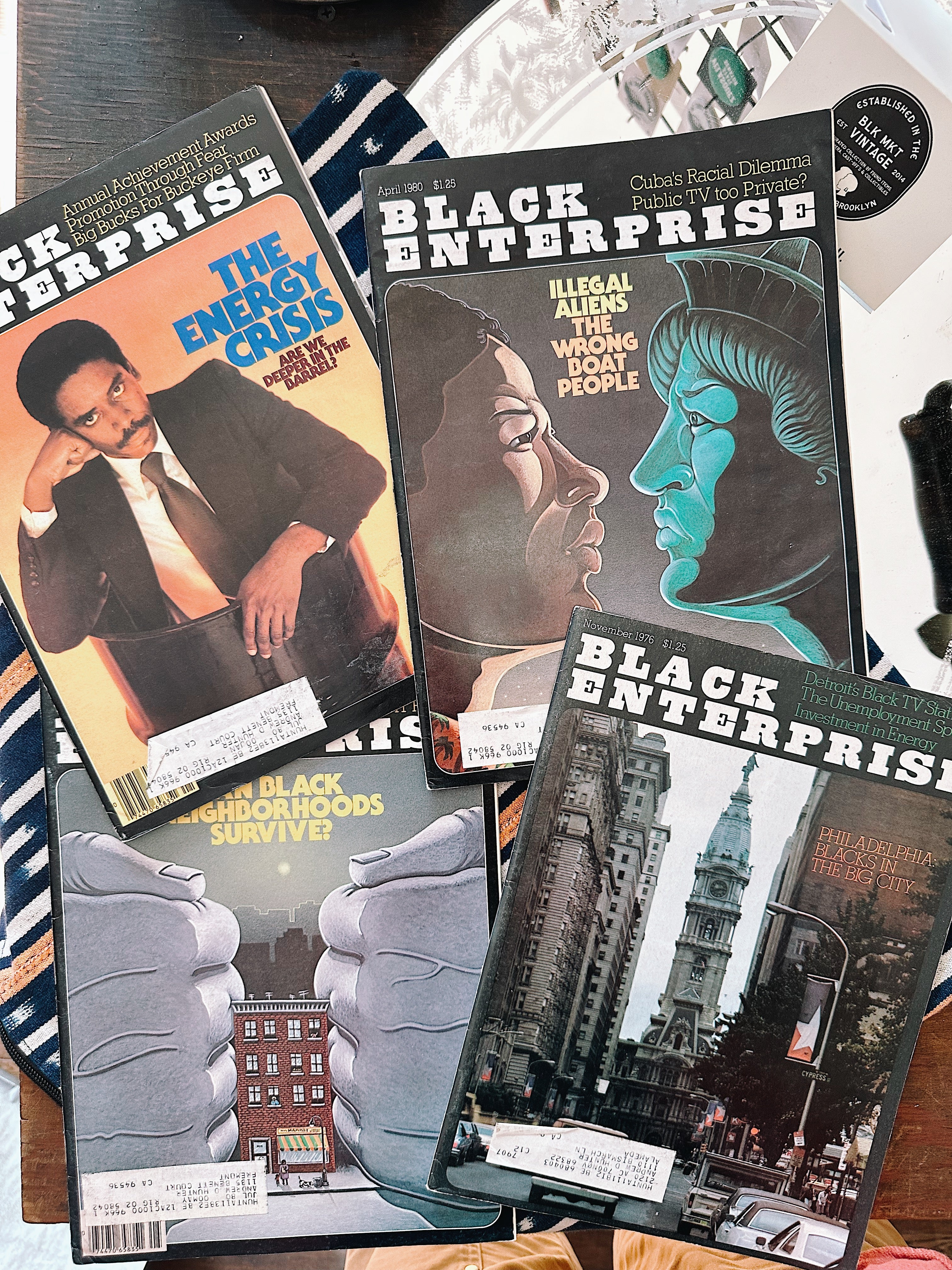 Vintage Black Enterprise Magazines (Please Select)