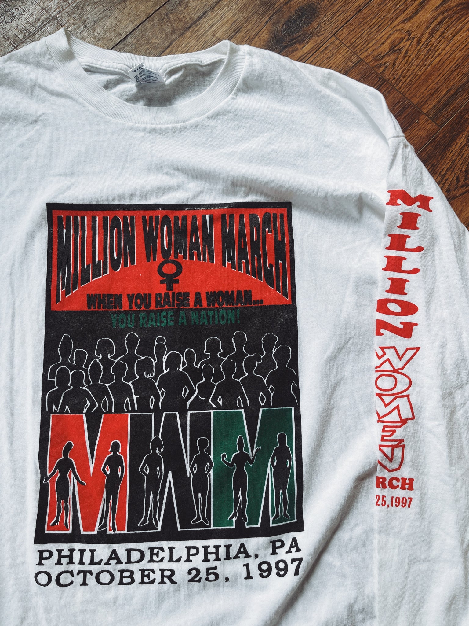 Vintage Million Woman March T-Shirt (1997)