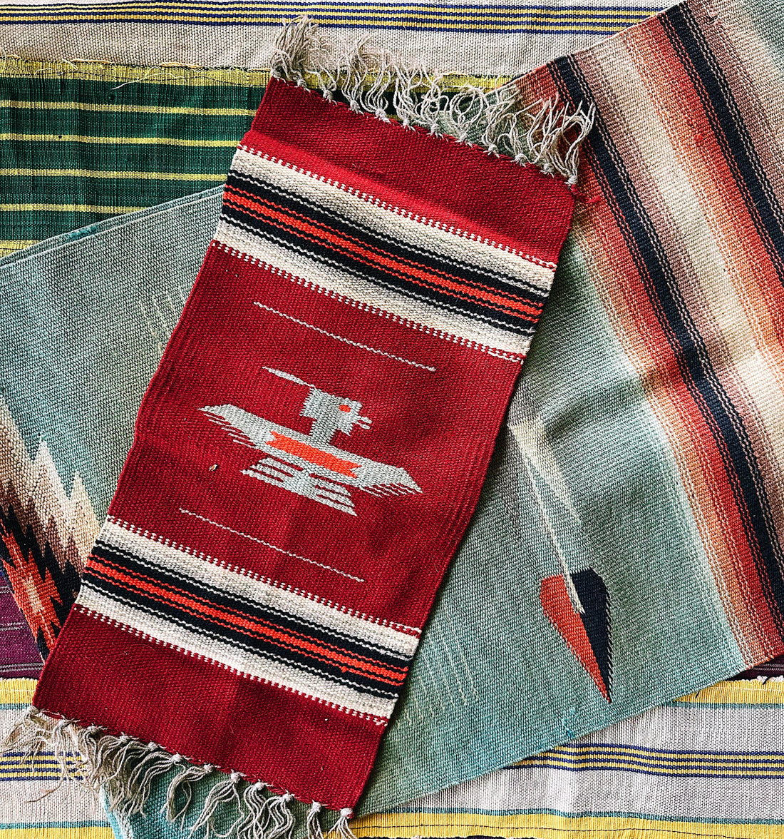 Vintage Woven Navajo Textile (1970’s) (Please Select)