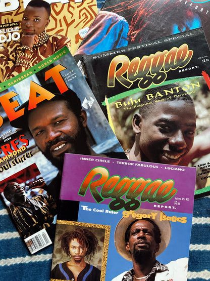 Vintage The Beat Reggae Magazine // Please Select