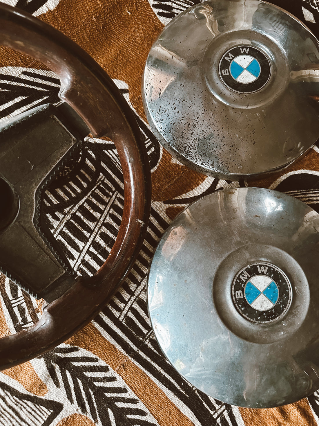 Vintage BMW Hubcaps (1960&