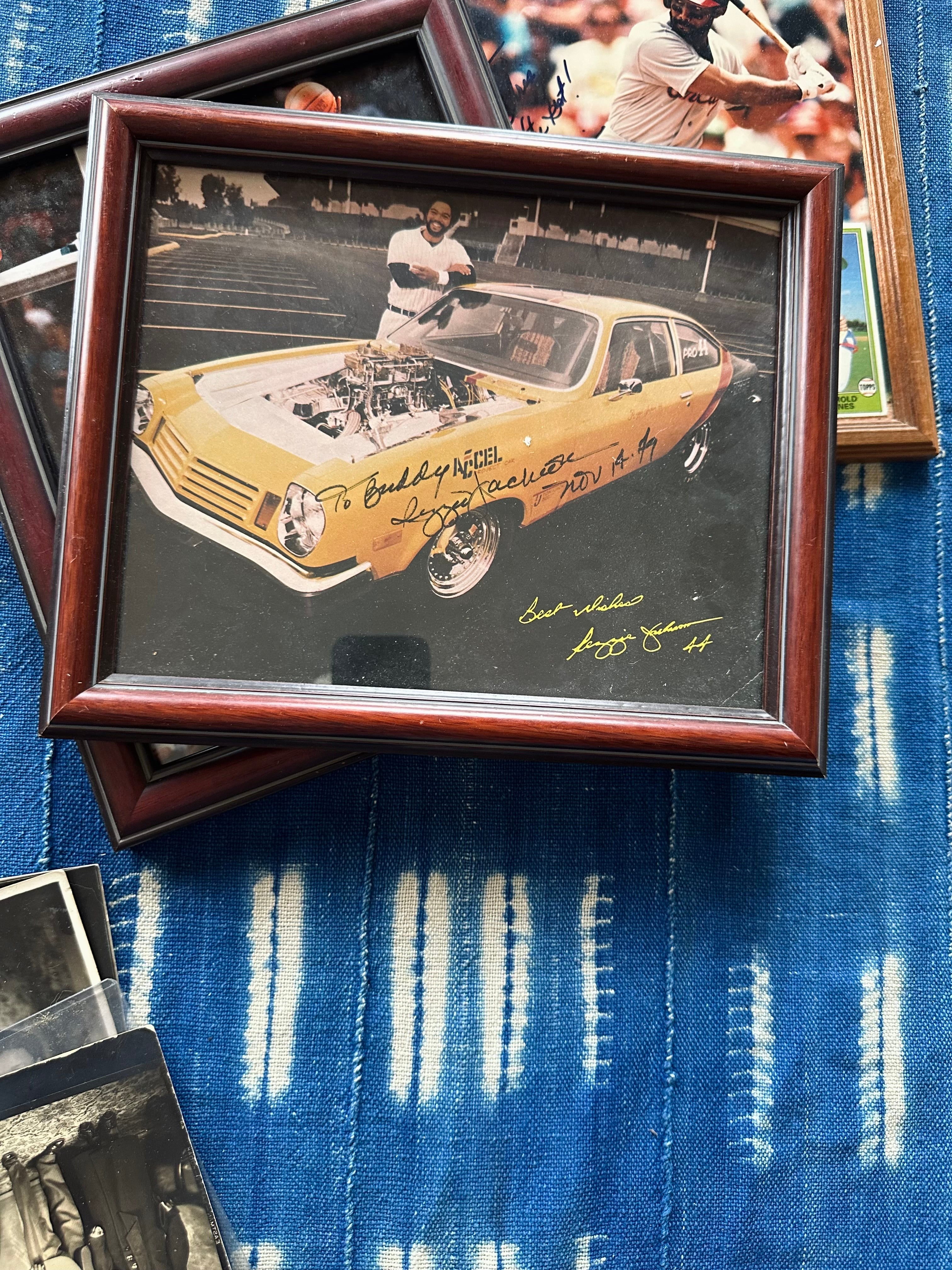 Vintage SIGNED Framed Sports Ephemera (Please Select)