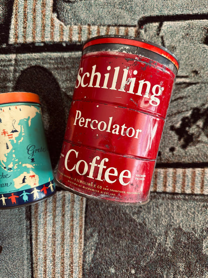 Vintage Mid-Century Tins (Please Select)