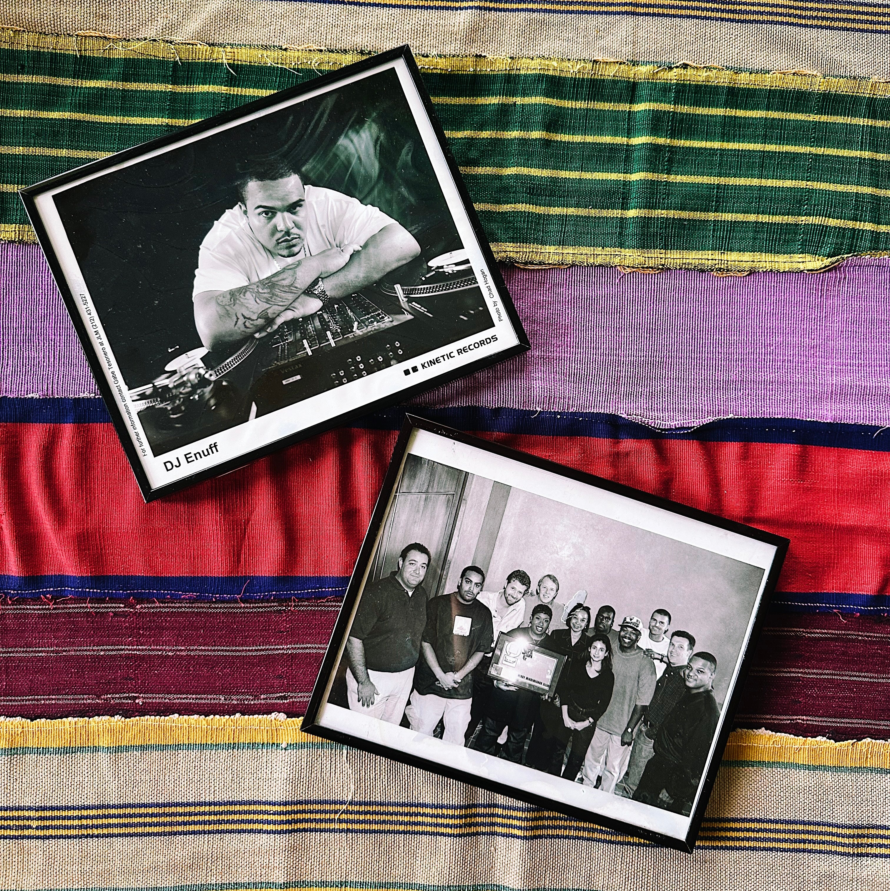 Vintage Framed Hip Hop Press Photos