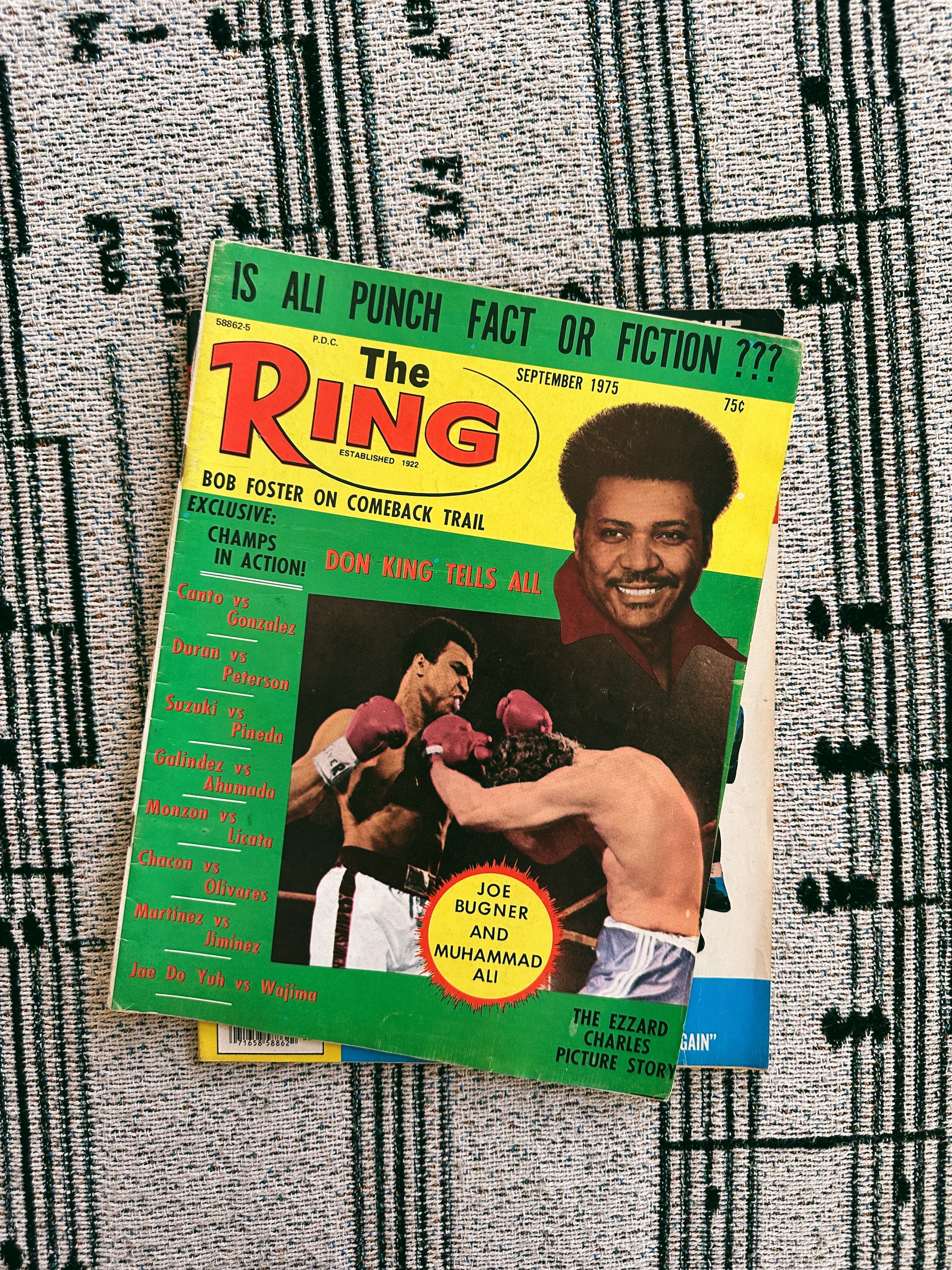 Vintage Assorted Boxing Magazine Issues (Please Select)