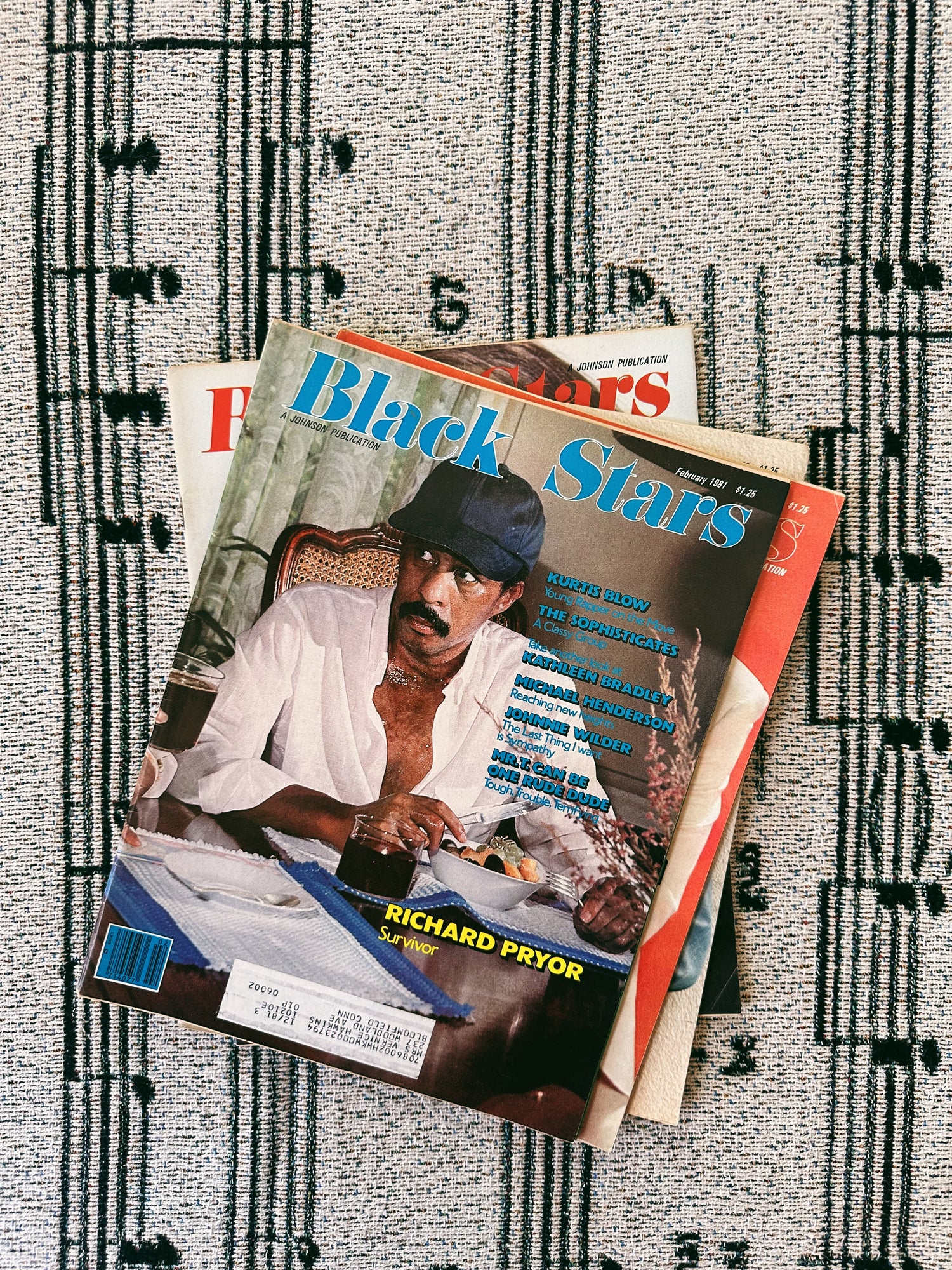 Vintage 1980’s Black Stars Magazines (Please Select)