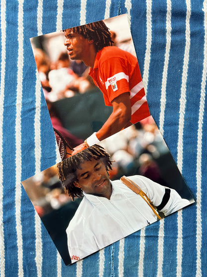 Vintage Photograph Bundle of Yannick Noah
