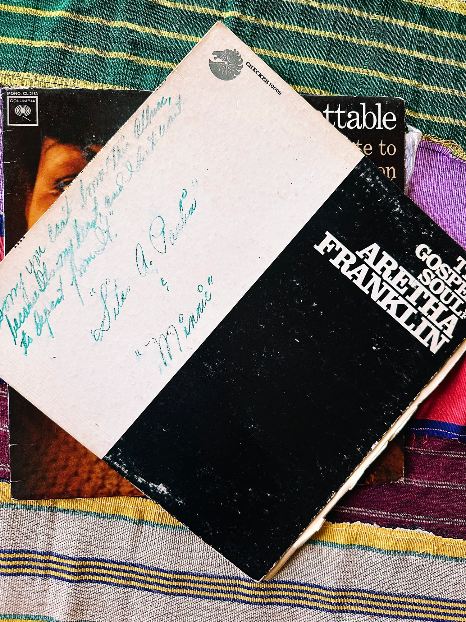 Vintage Aretha Franklin Vinyl Record Bundle (2 records)