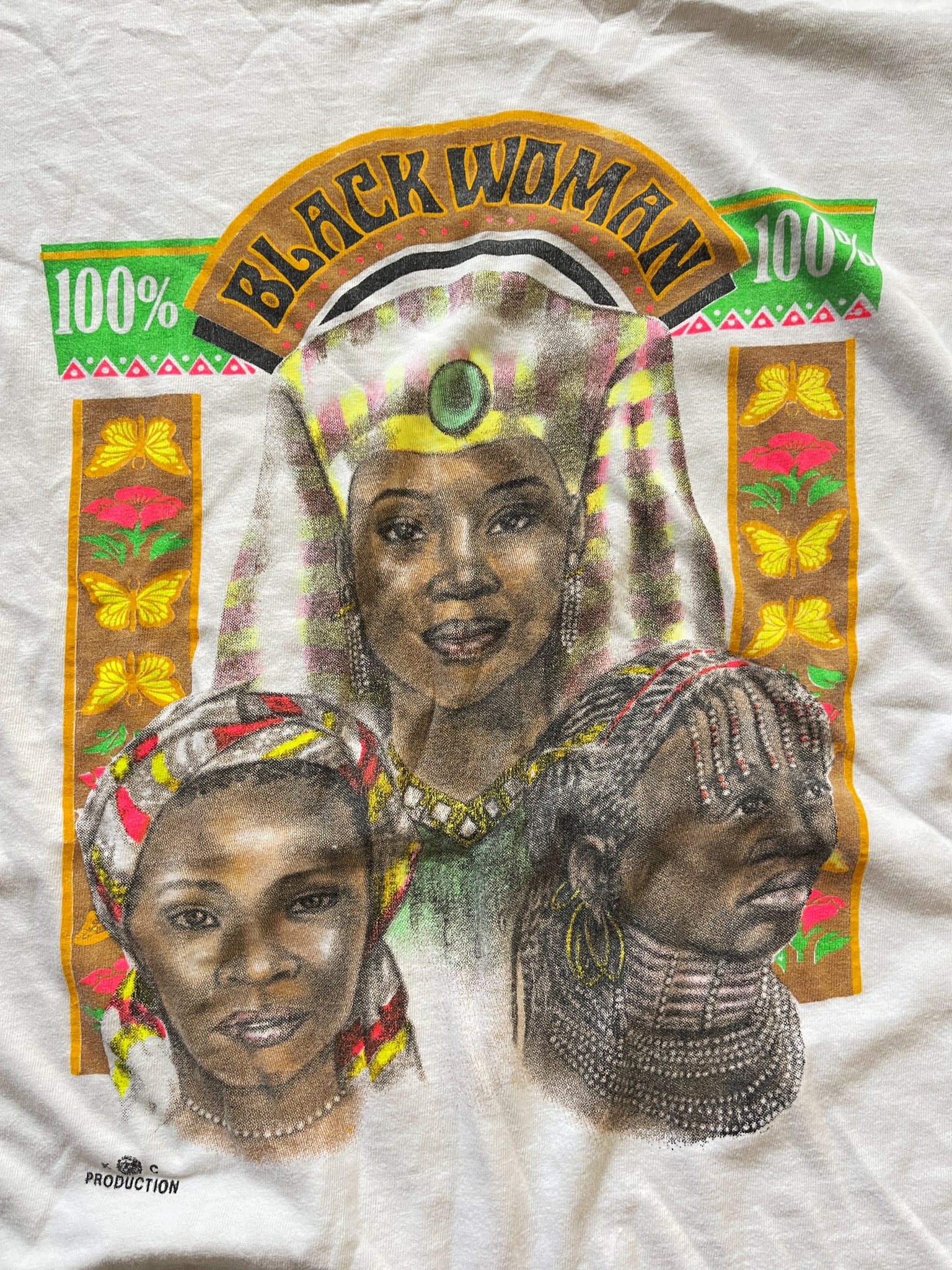 Vintage "100% Black Woman” T-Shirt (1990's)