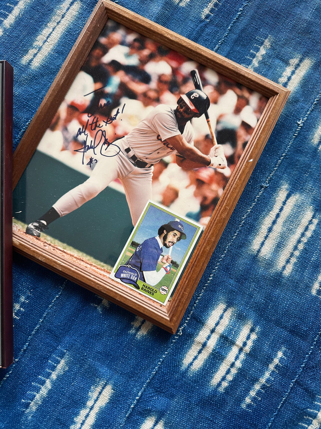 Vintage SIGNED Framed Sports Ephemera (Please Select)