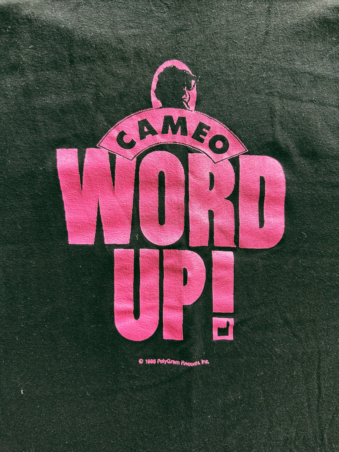 Vintage Cameo Concert Sleeveless T-shirt (1988)