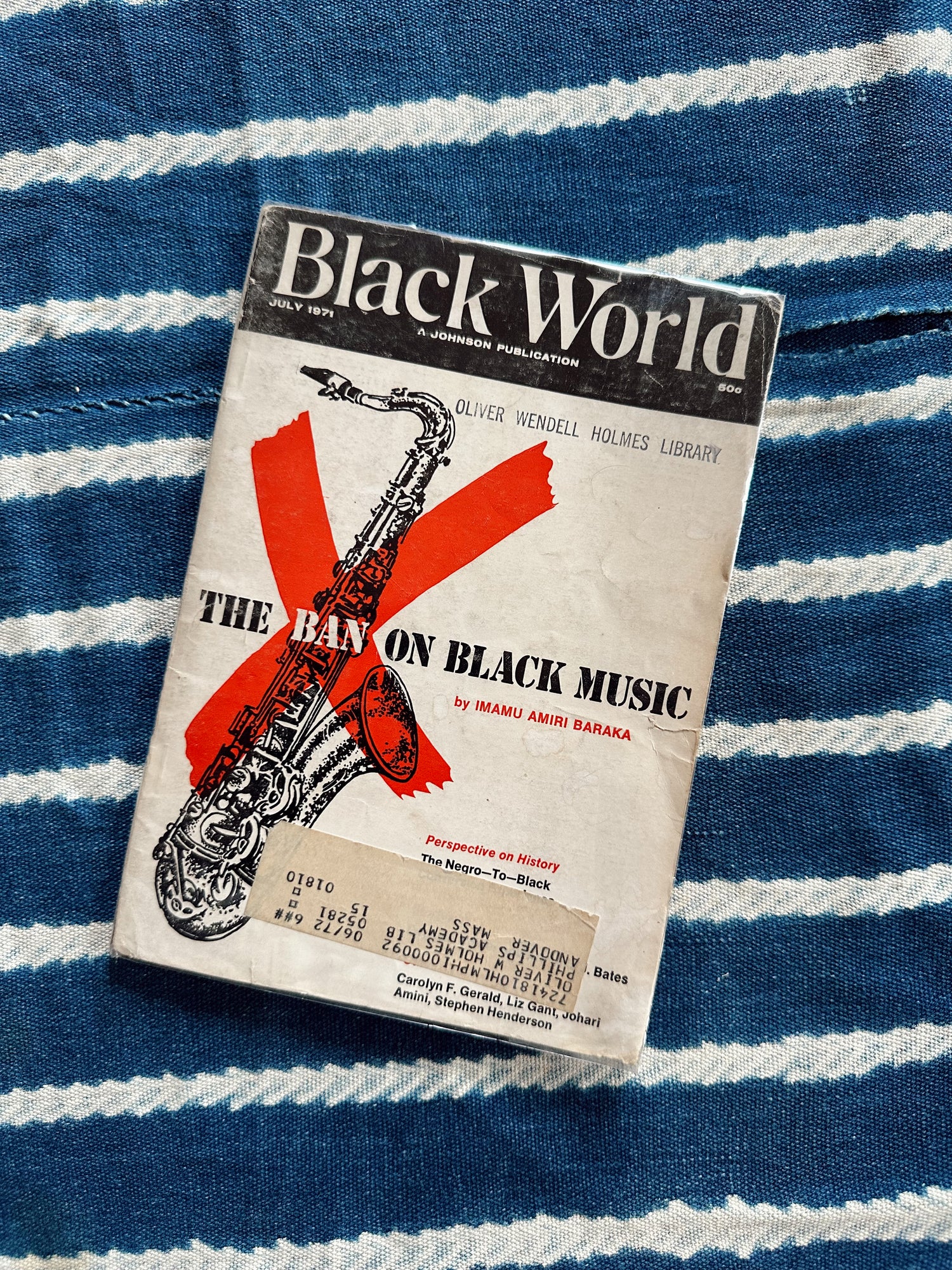 Vintage Black World Magazine // Please Select
