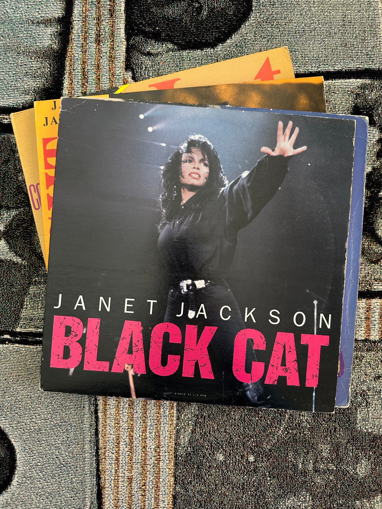 Vintage Janet Jackson Vinyl Records // Please Select