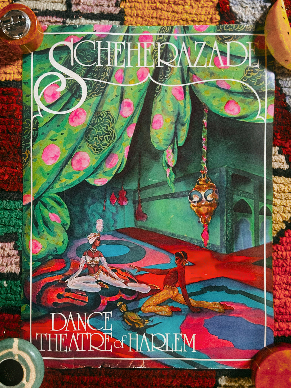 Vintage Rare Scheherazade Dance Theatre of Harlem Poster (1981)