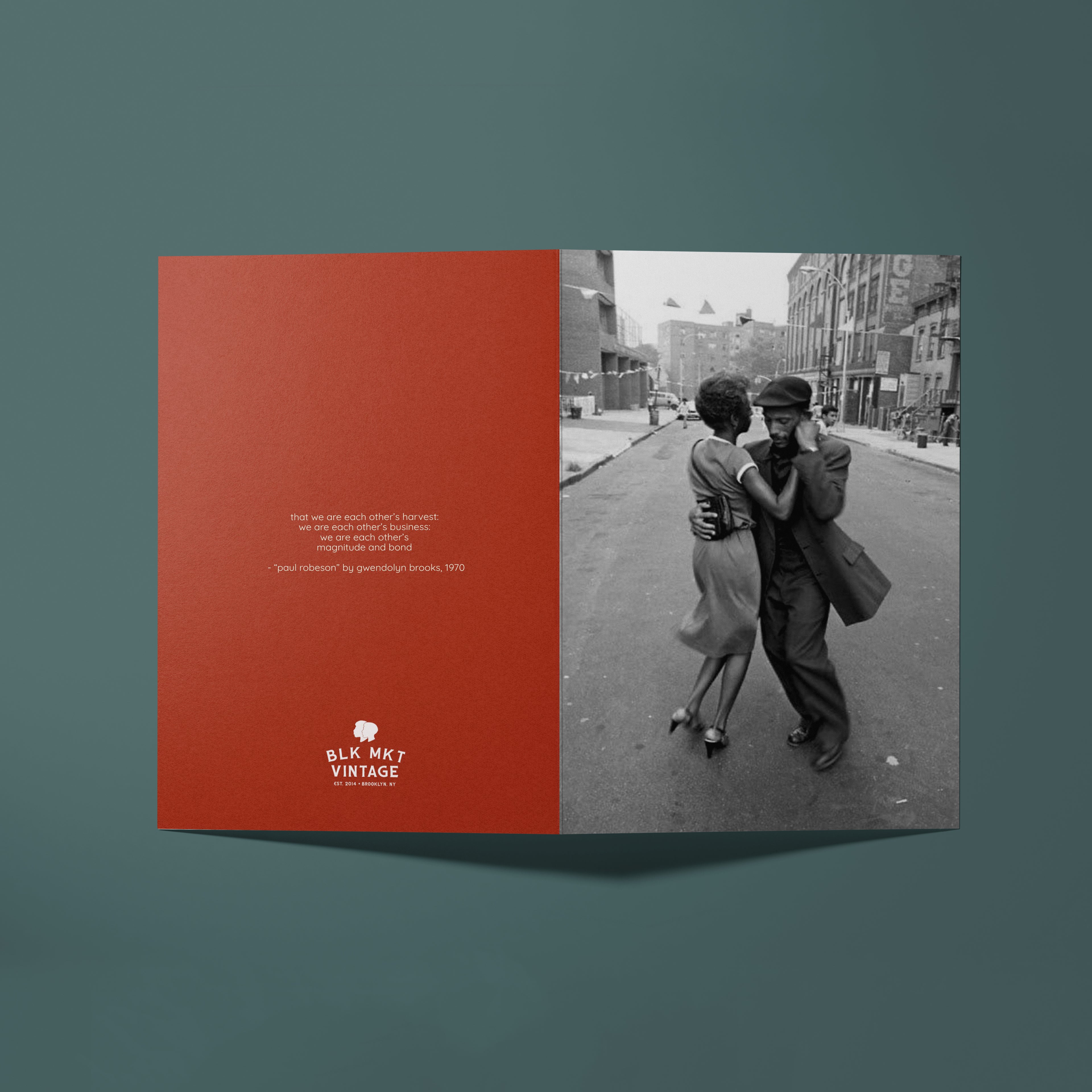 "Magnitude &amp; Bond" Blk Love Notes (Please Select)