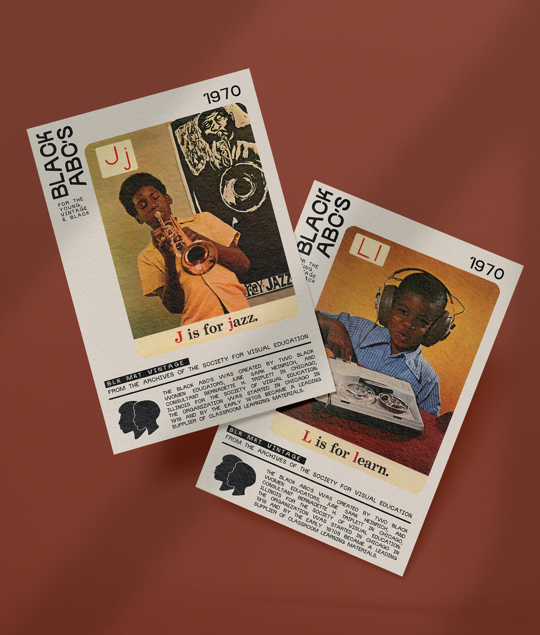 Young, Vintage &amp; Black Poster Prints (Please Select)