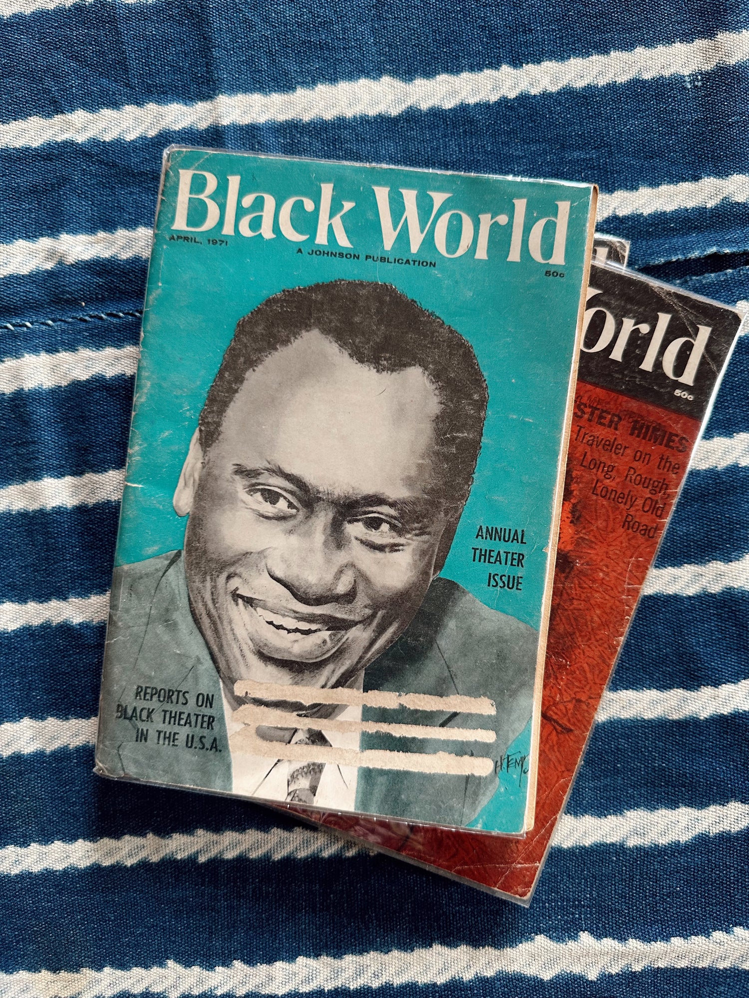 Vintage Black World Magazine // Please Select