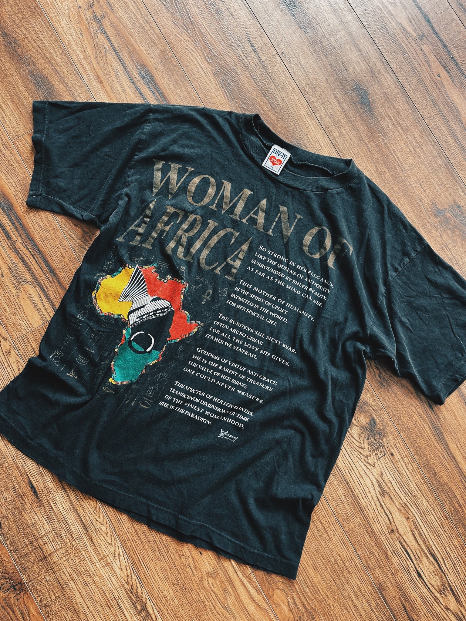 Vintage "Woman of Africa" T-Shirt (1990's)