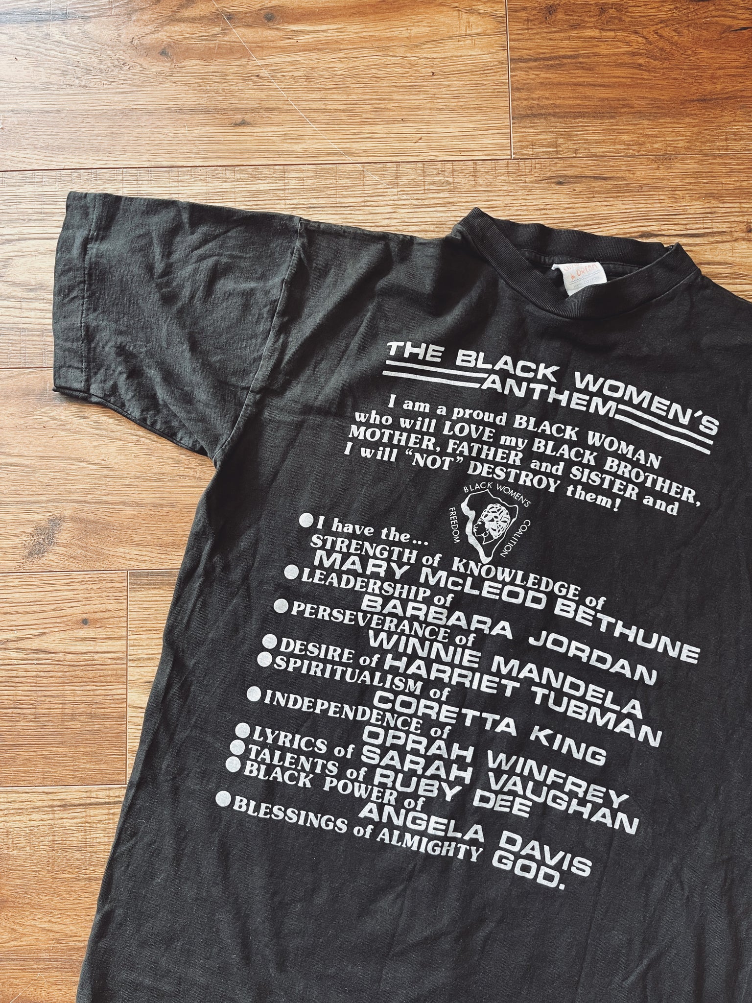Vintage "Black Woman's Anthem" T-Shirt (1990's)