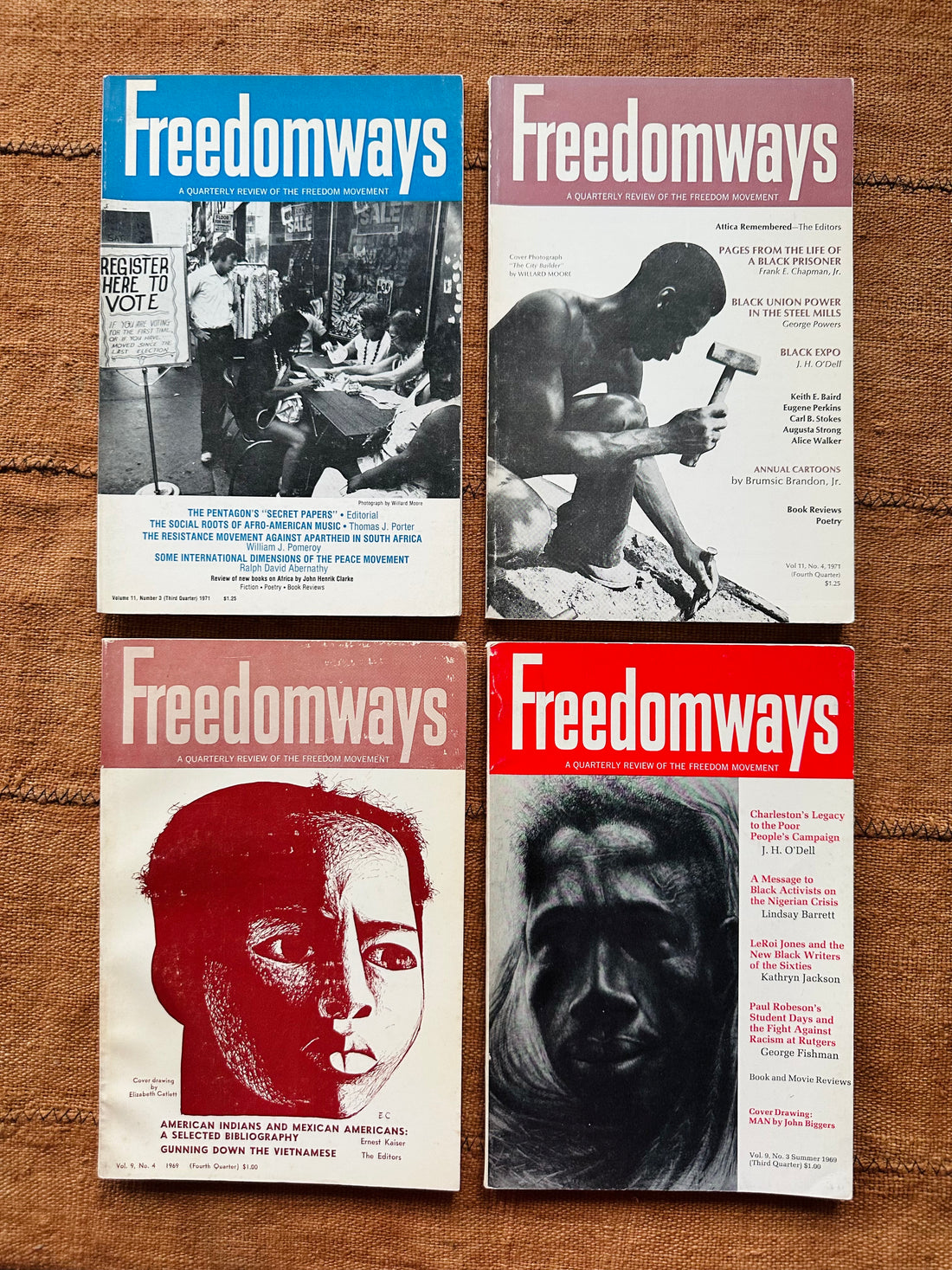 Vintage Freedomways Journal Issues (Please Select)