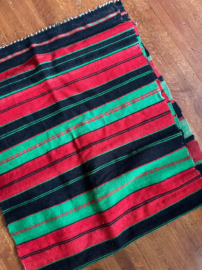 Vintage Woven Wool Central American Textile/Horse Blanket (1970’s) (Please Select)