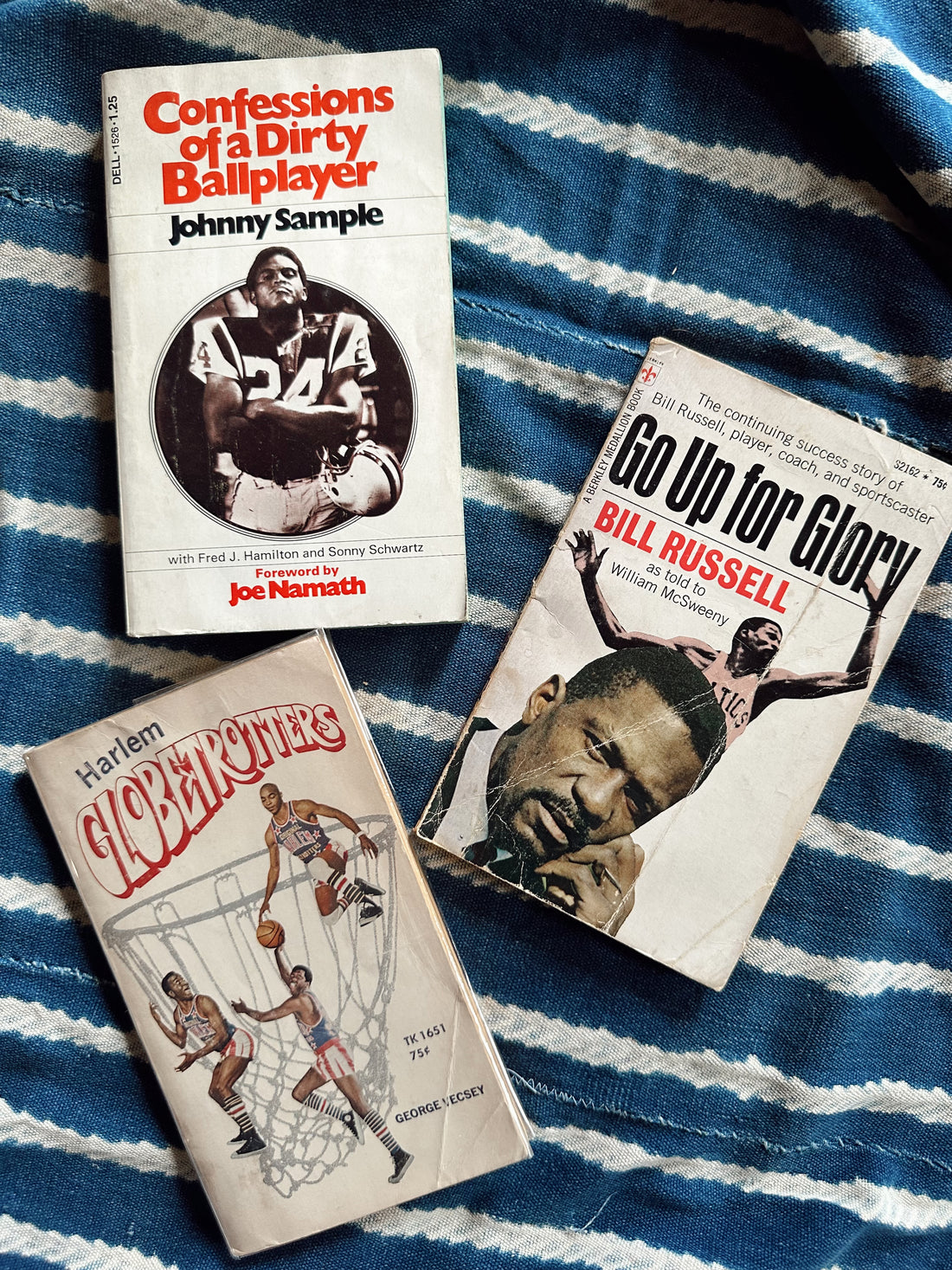 Assorted Vintage Sports Softcover Titles