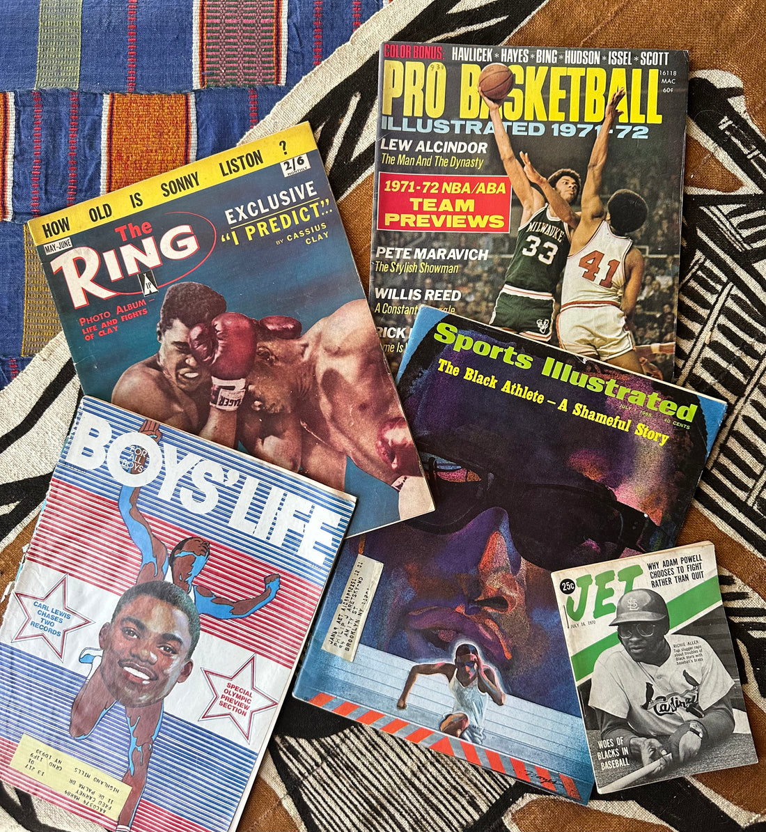 Assorted Vintage Sports Magazine Covers - Please Select