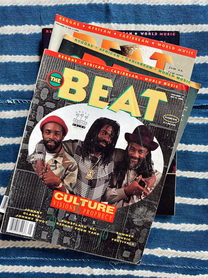 Vintage The Beat Reggae Magazine // Please Select