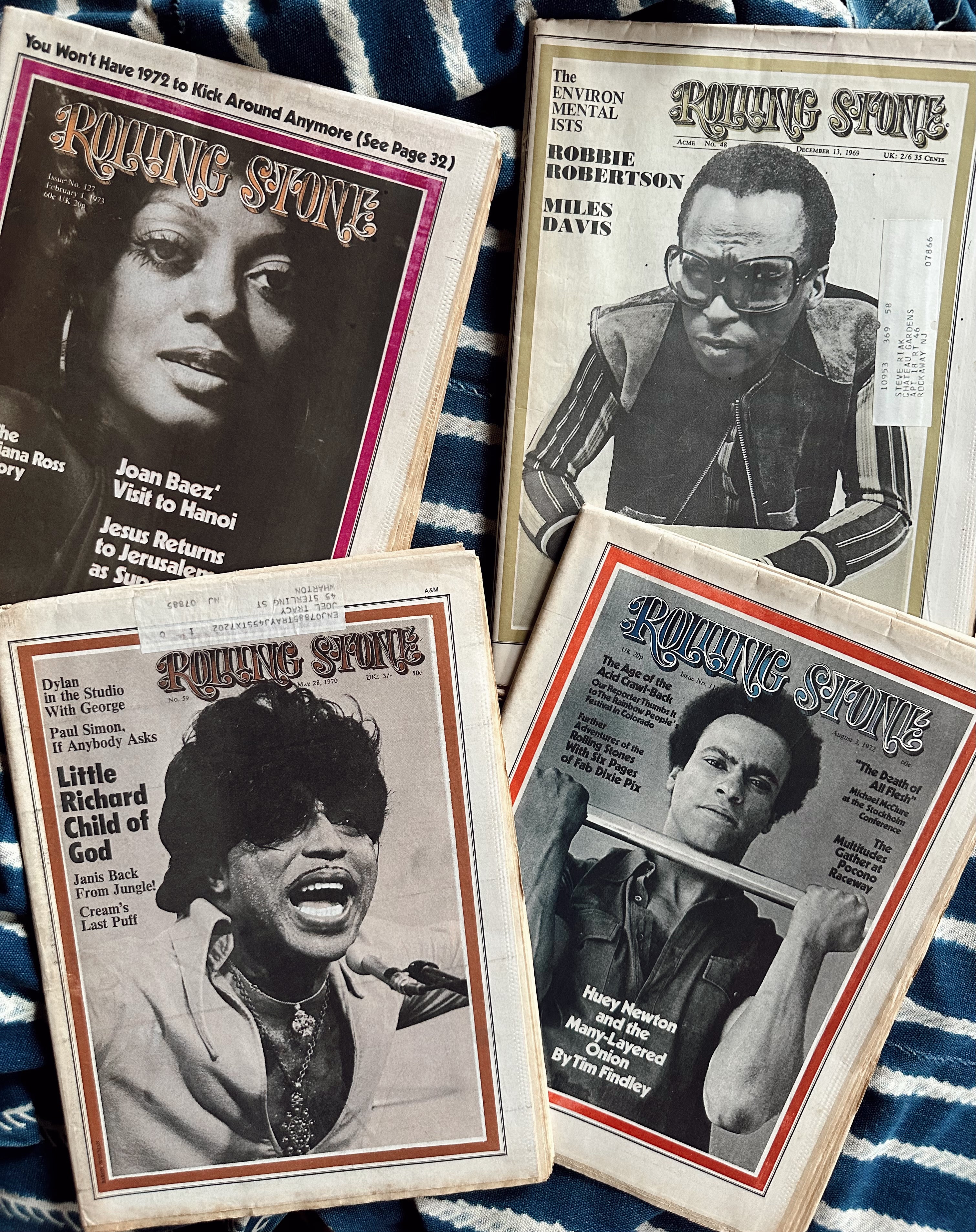 Vintage Rolling Stone Magazine - Newspaper (Please Select)
