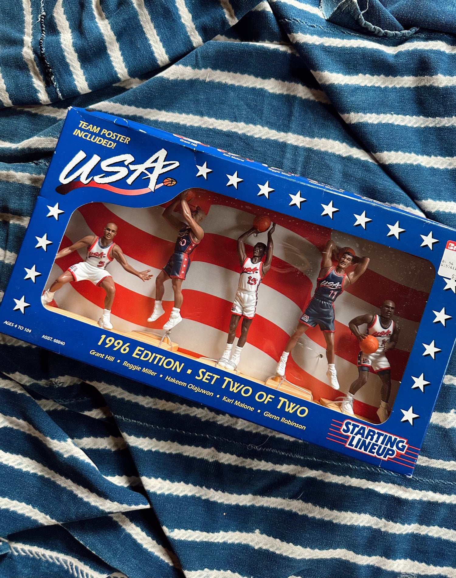 Vintage USA Dream Team NBA Starting Lineup Toys - Set 2 (1996)
