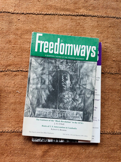 Vintage Freedomways Journal Issues (Please Select)